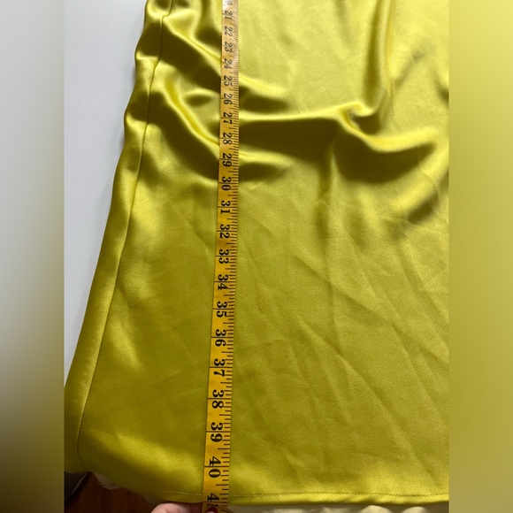 Galvan London silky lime dress - Picture 7 of 10